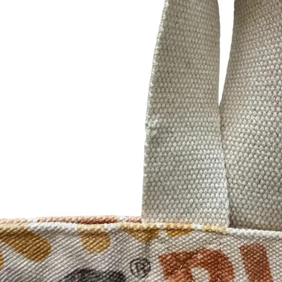 Burger King Canvas Tote Bag Spell Out All Over Print retro vintage swag promo it - Picture 5 of 7